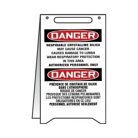 Accuform OSHA DANGER FOLDUPS RESPIRABLE FBPFR126 FBPFR126